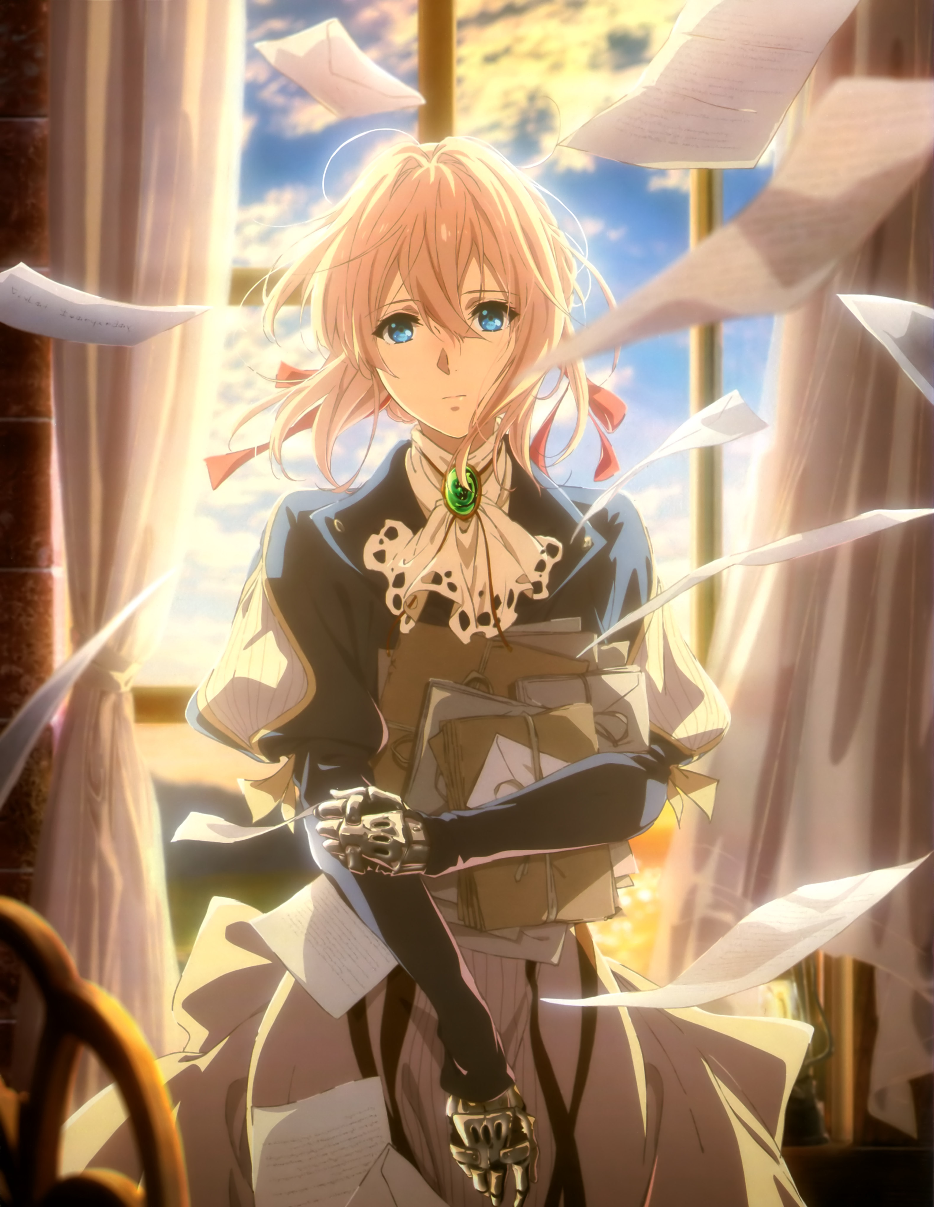 Featured image of post Violet Evergarden Wallpaper 1920X1080 Female anime character illustration female anime character holding a bow 3d wallpaper
