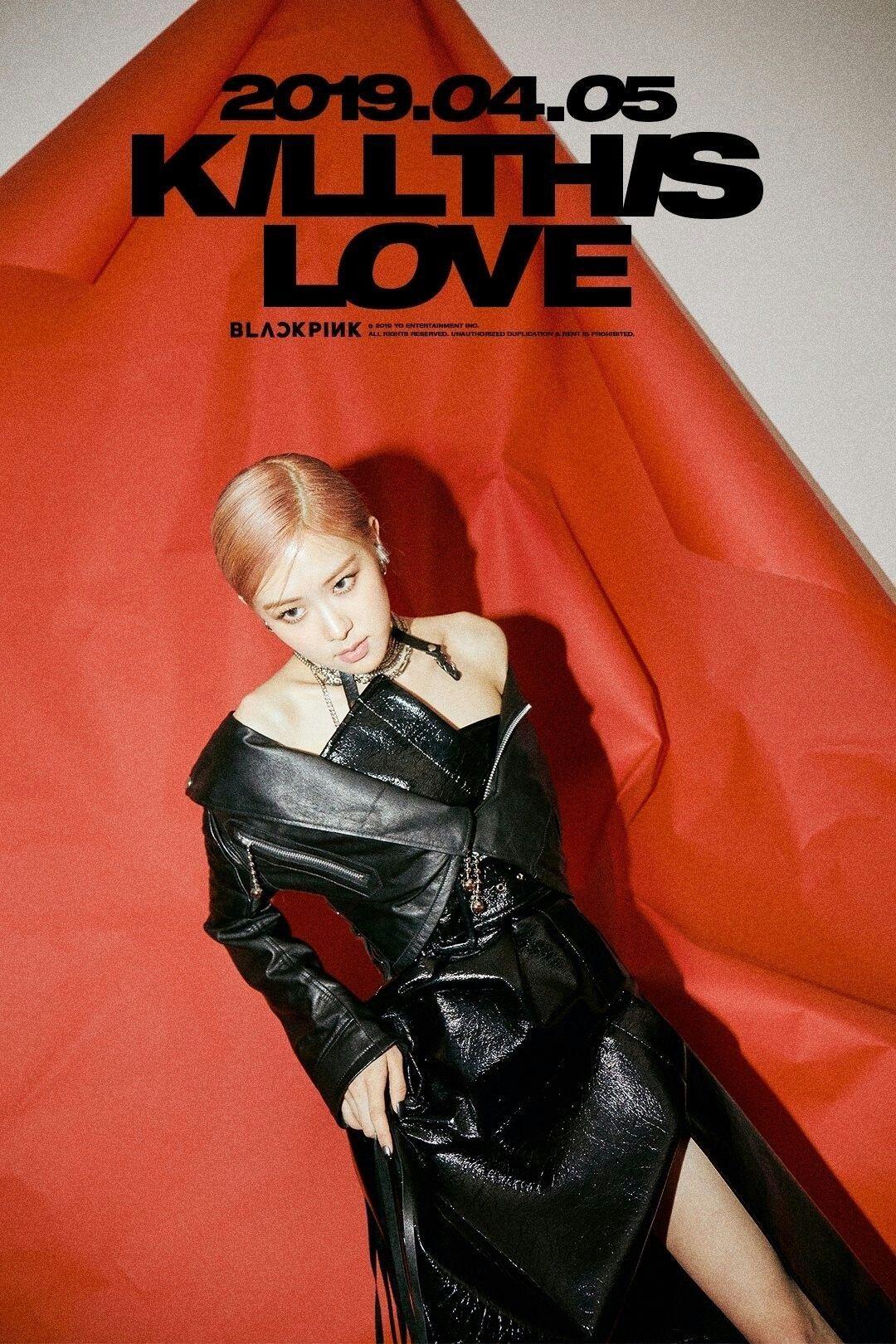 BLACKPINK 'KILL THIS LOVE' ROSÉ COMEBACK TEASER POSTER