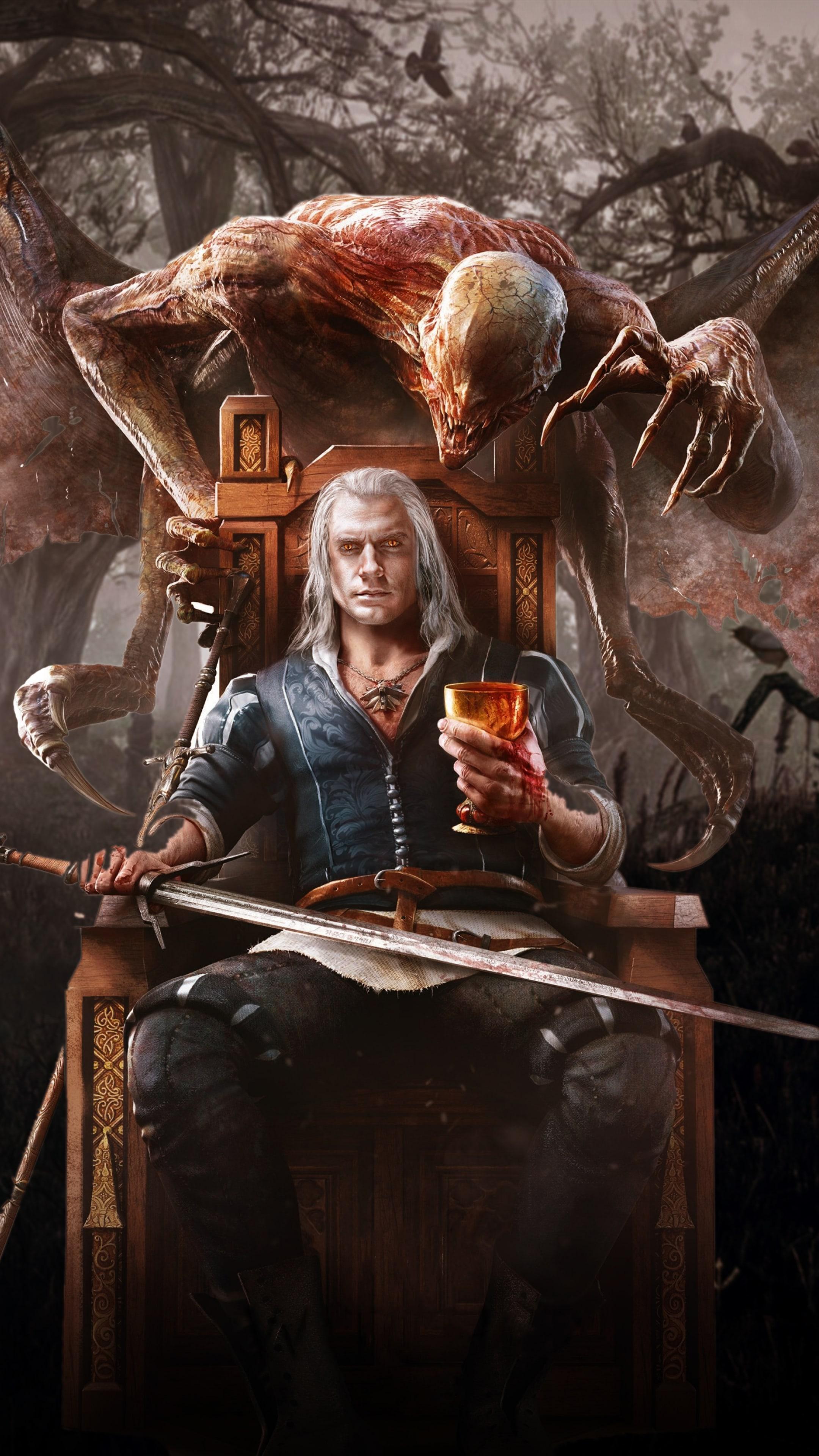 The Witcher wallpaper for phones, The Witcher wallpaper for phones