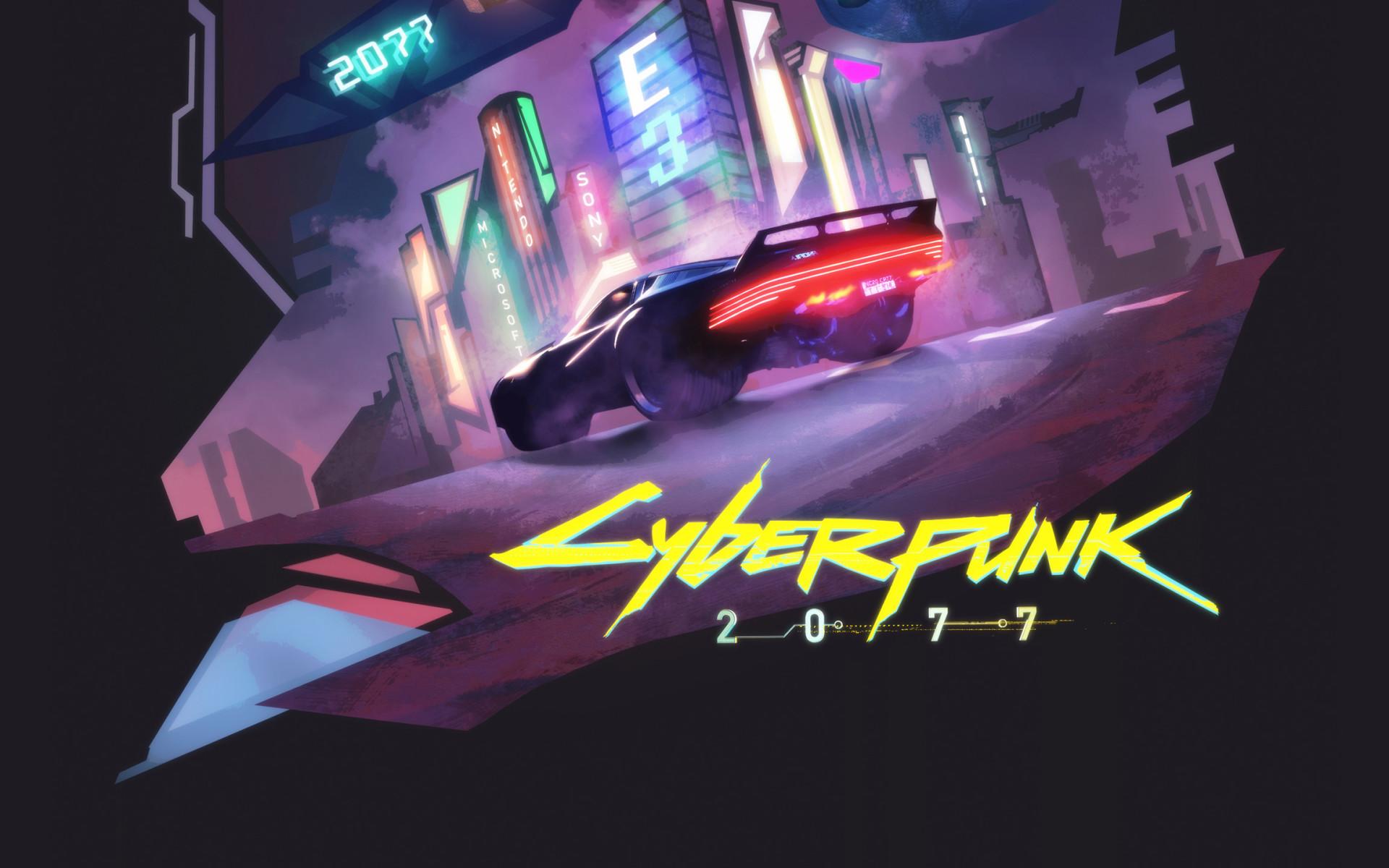 Cyberpunk 2077 Game Fanart 1080P Resolution HD 4k