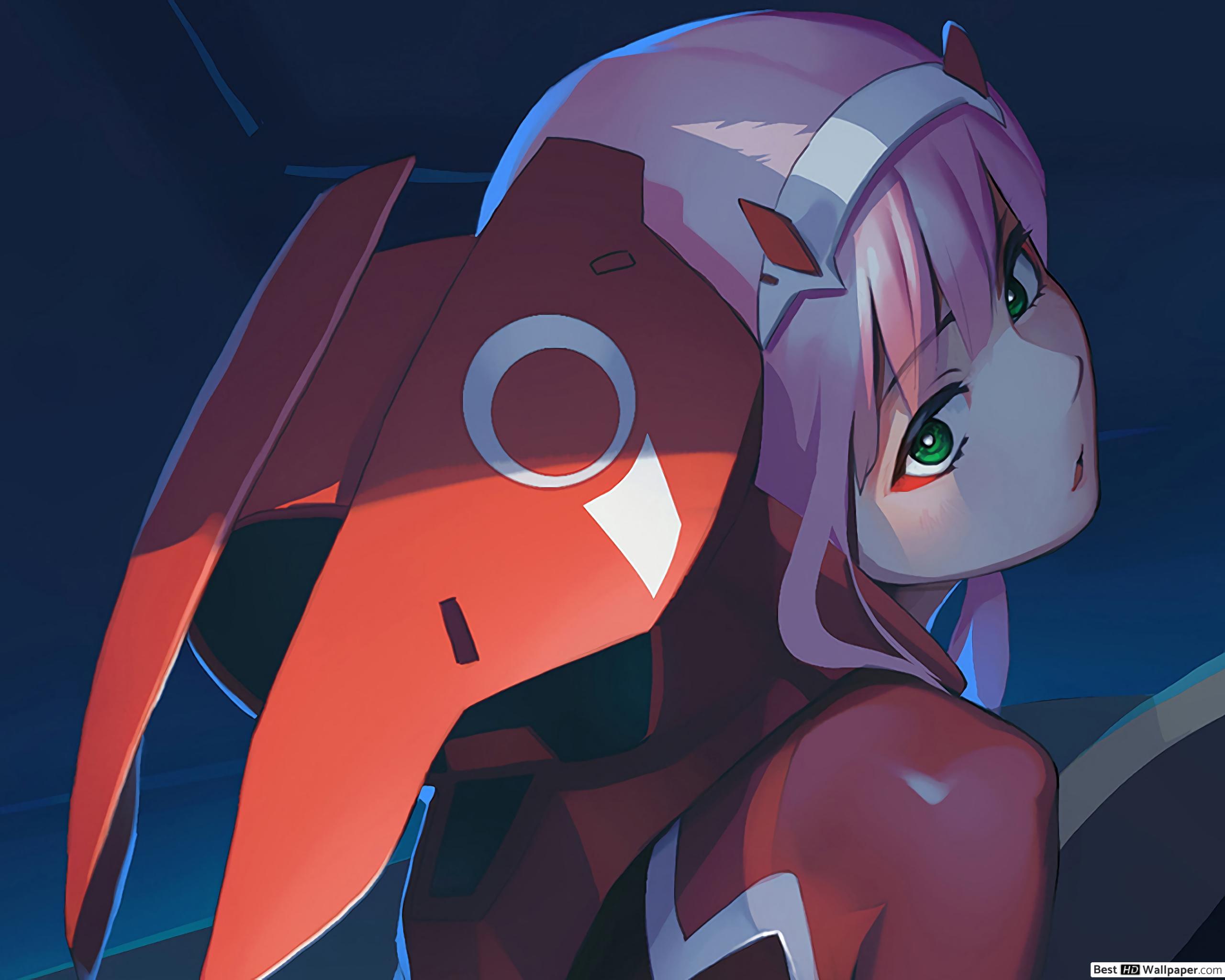 Zero Two in the Franxx HD wallpaper download