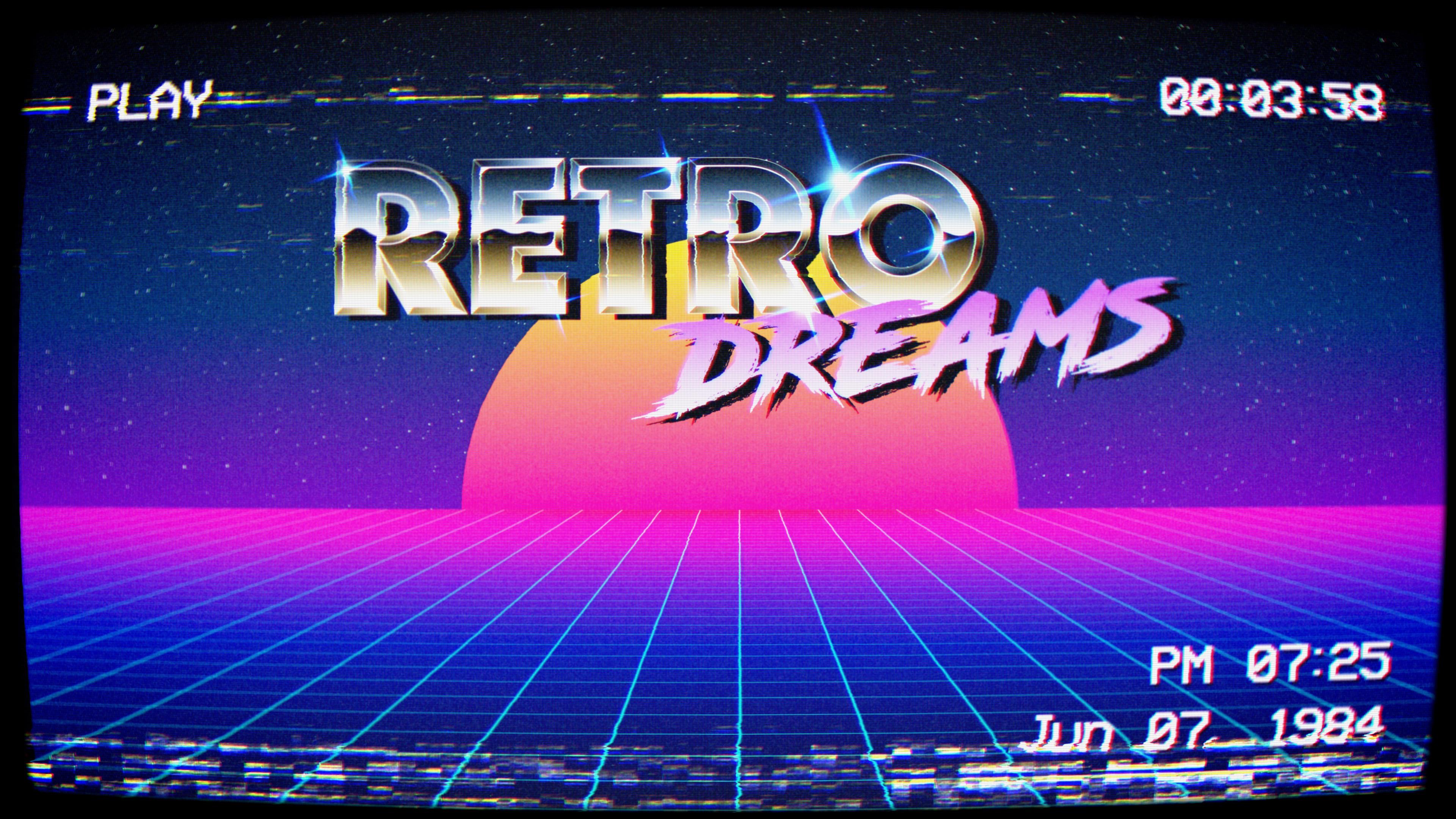retro 4K wallpapers for your desktop or mobile screen free
