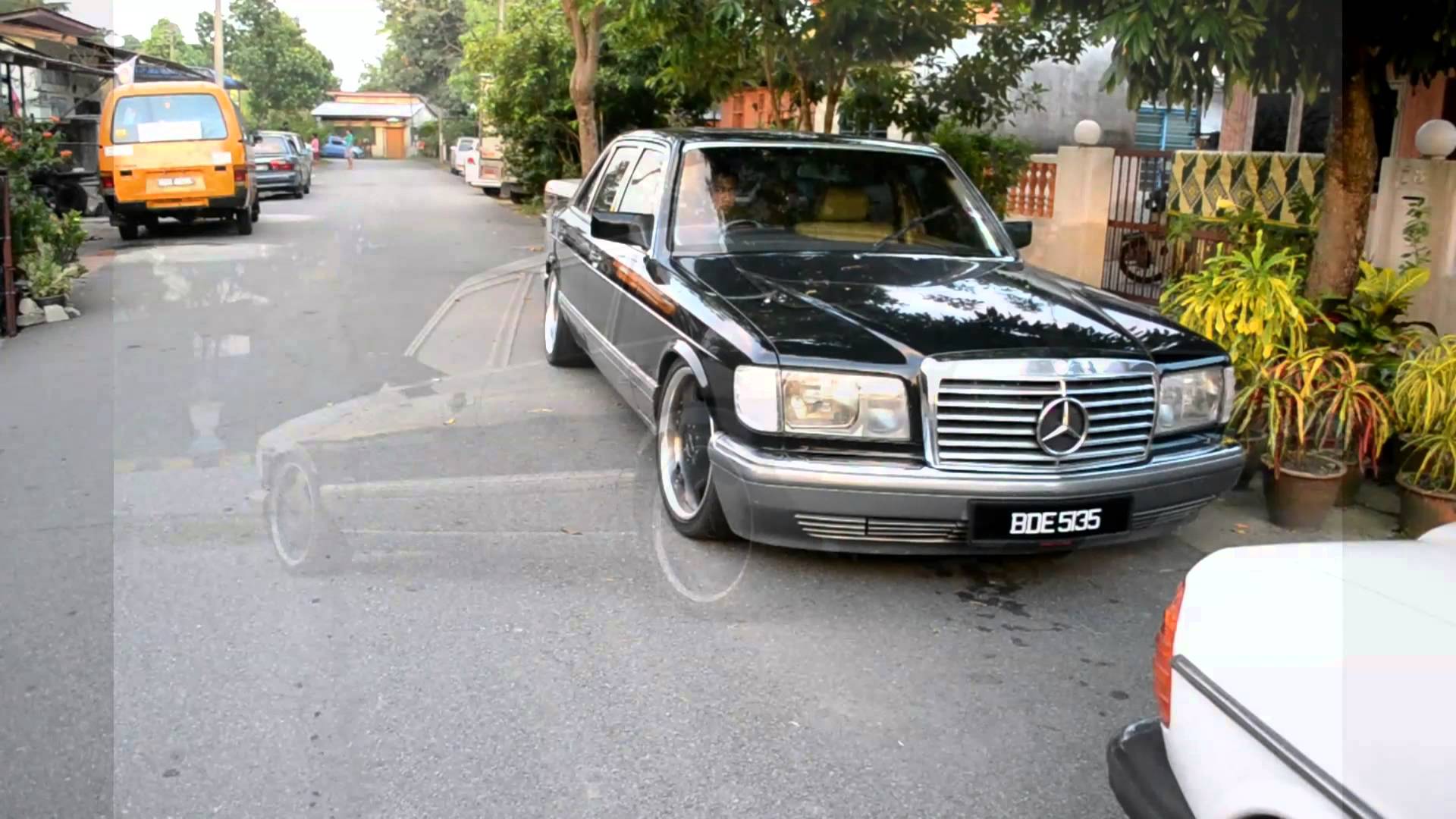 Mercedes W126 Lowered wallpaperx1080