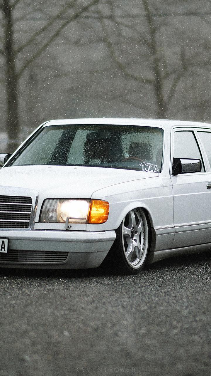 low, sel, mercedes, executive, w126, outlook