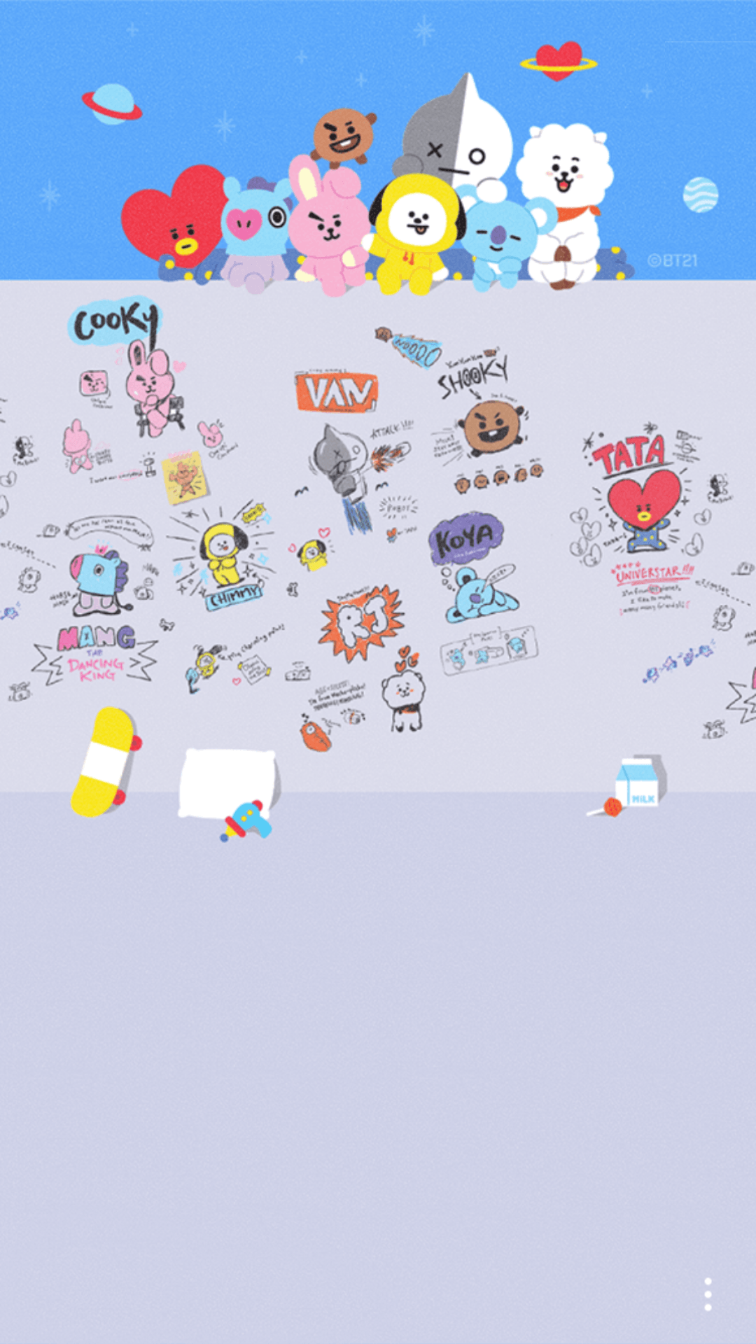 Foto Wallpaper Bt21 Koya - WALLPAPERS