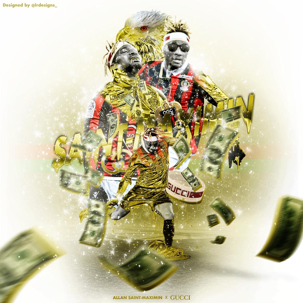 Saint Maximin X Gucci Design