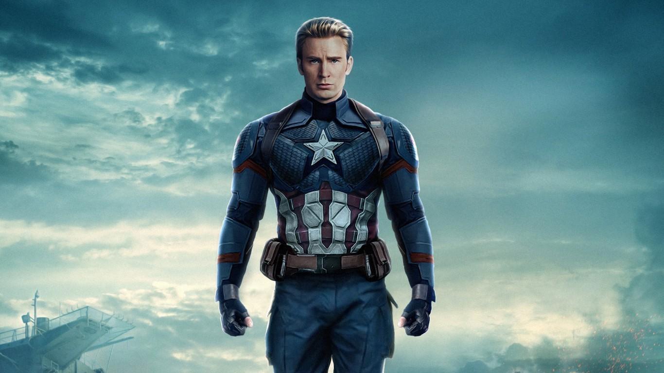 Download 1366x768 Captain America: The Winter Soldier, Chris