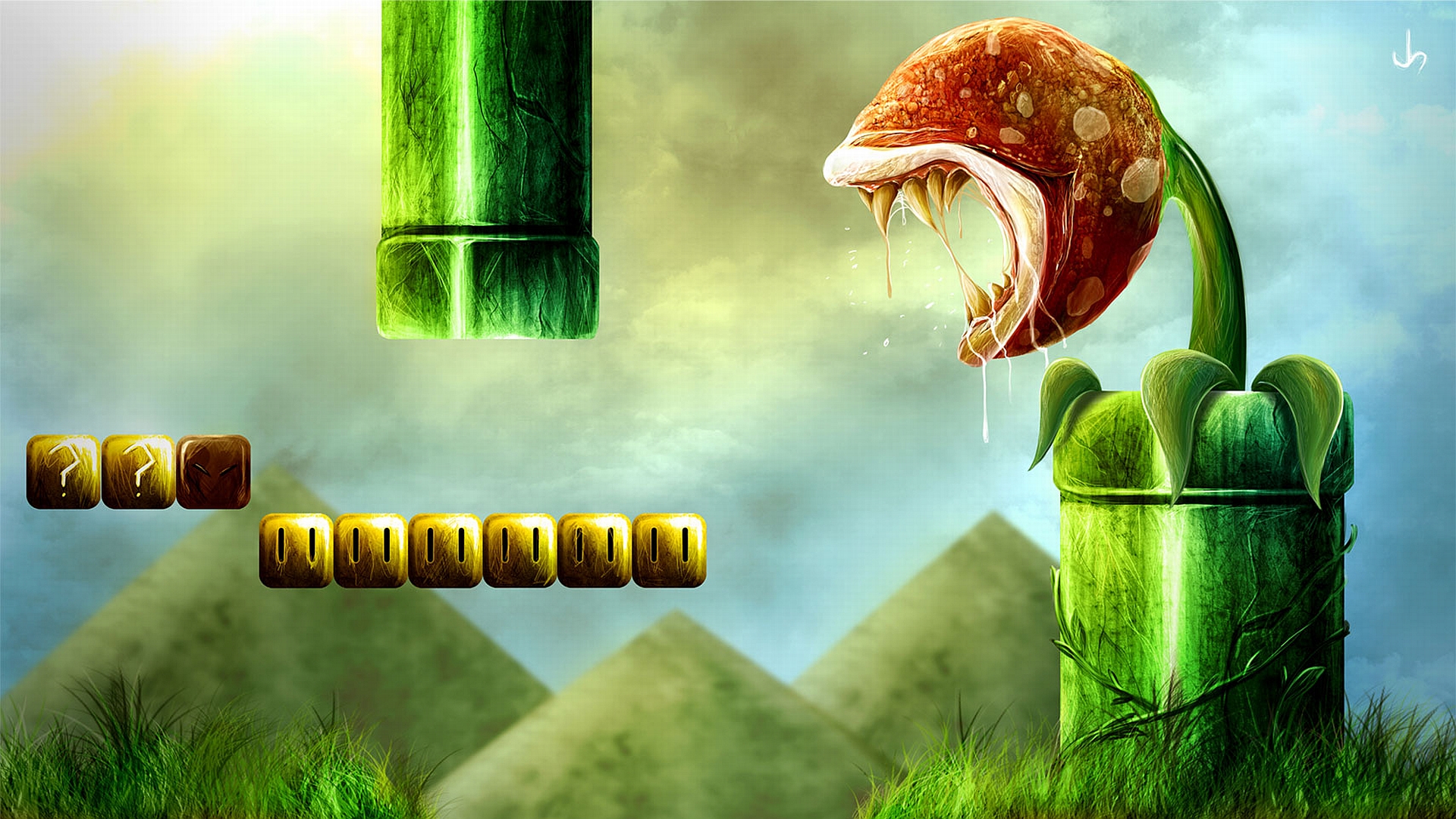 Super Mario HD Wallpaper