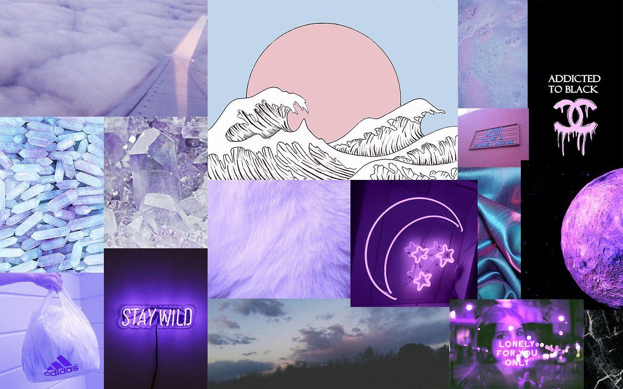 Featured image of post Purple Collage Wallpaper Pc