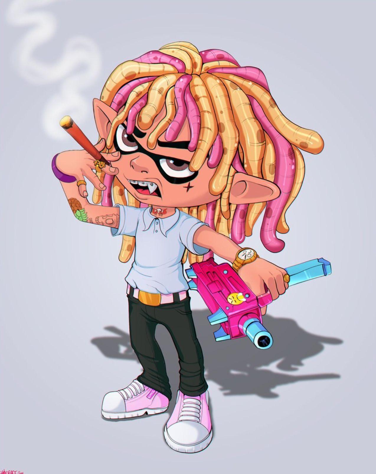 Lil Pump Anime Wallpapers - Wallpaper Cave