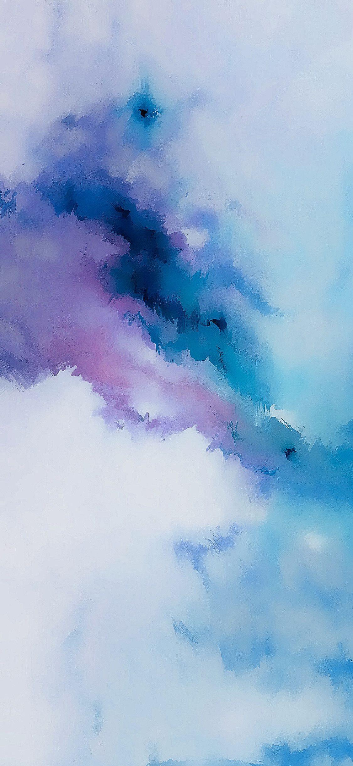 Purple Teal Ocean HD Wallpaper