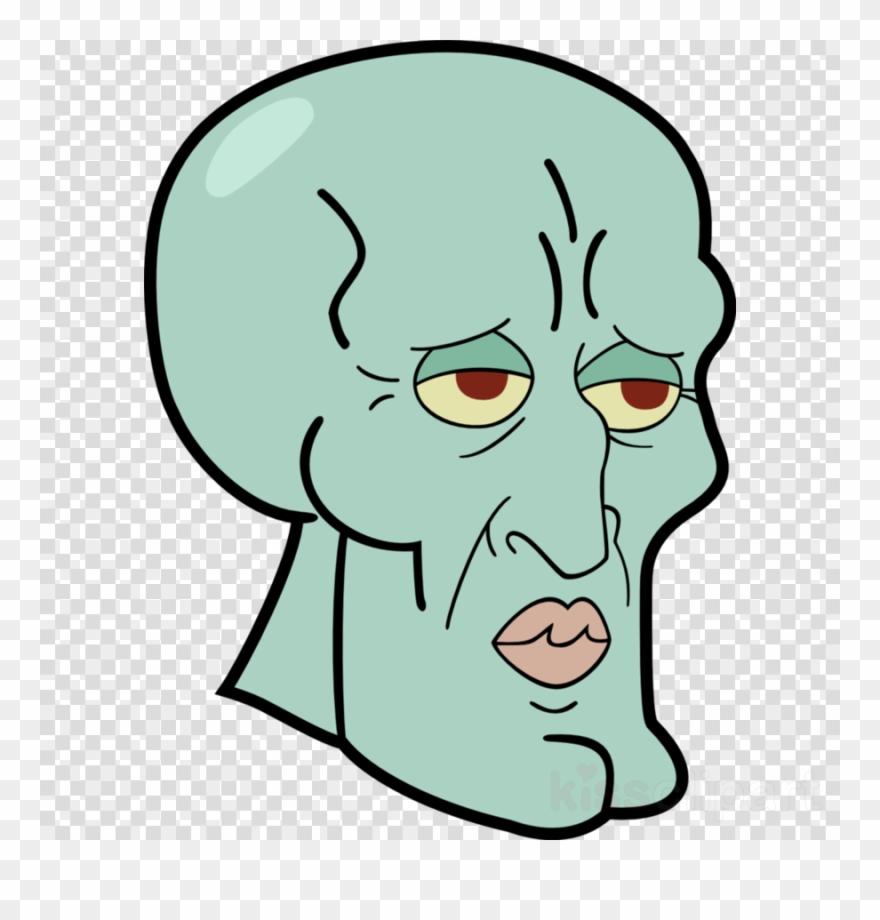 Handsome Squidward Png Clipart Squidward Tentacles