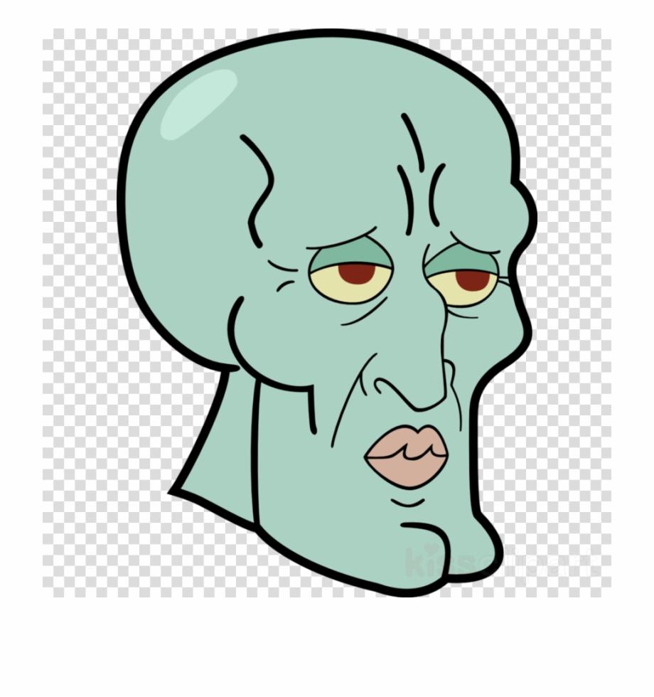 Handsome Squidward Png Clipart Squidward Tentacles