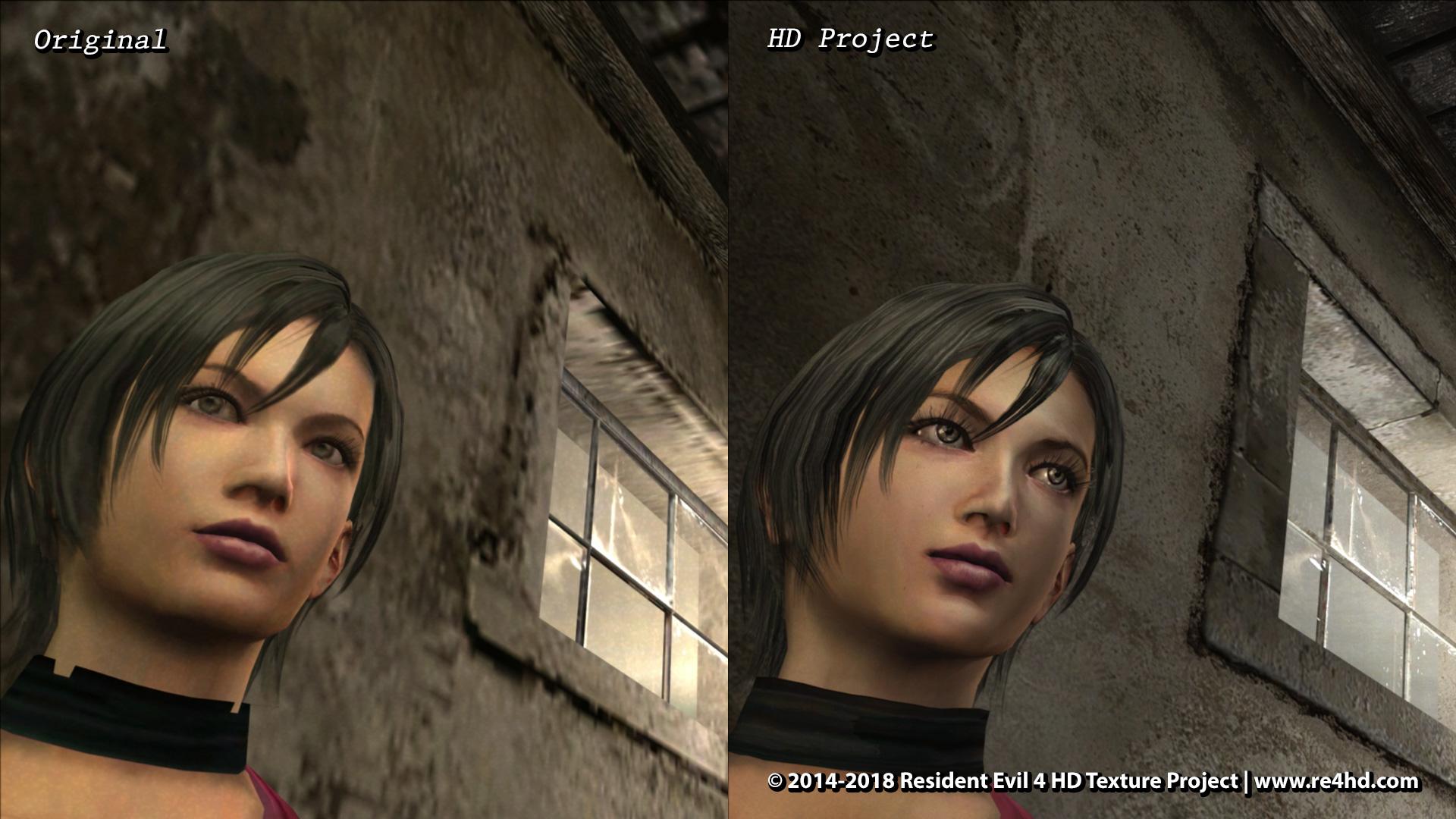 Resident Evil 4 HD Project New Screenshots Showcase Character
