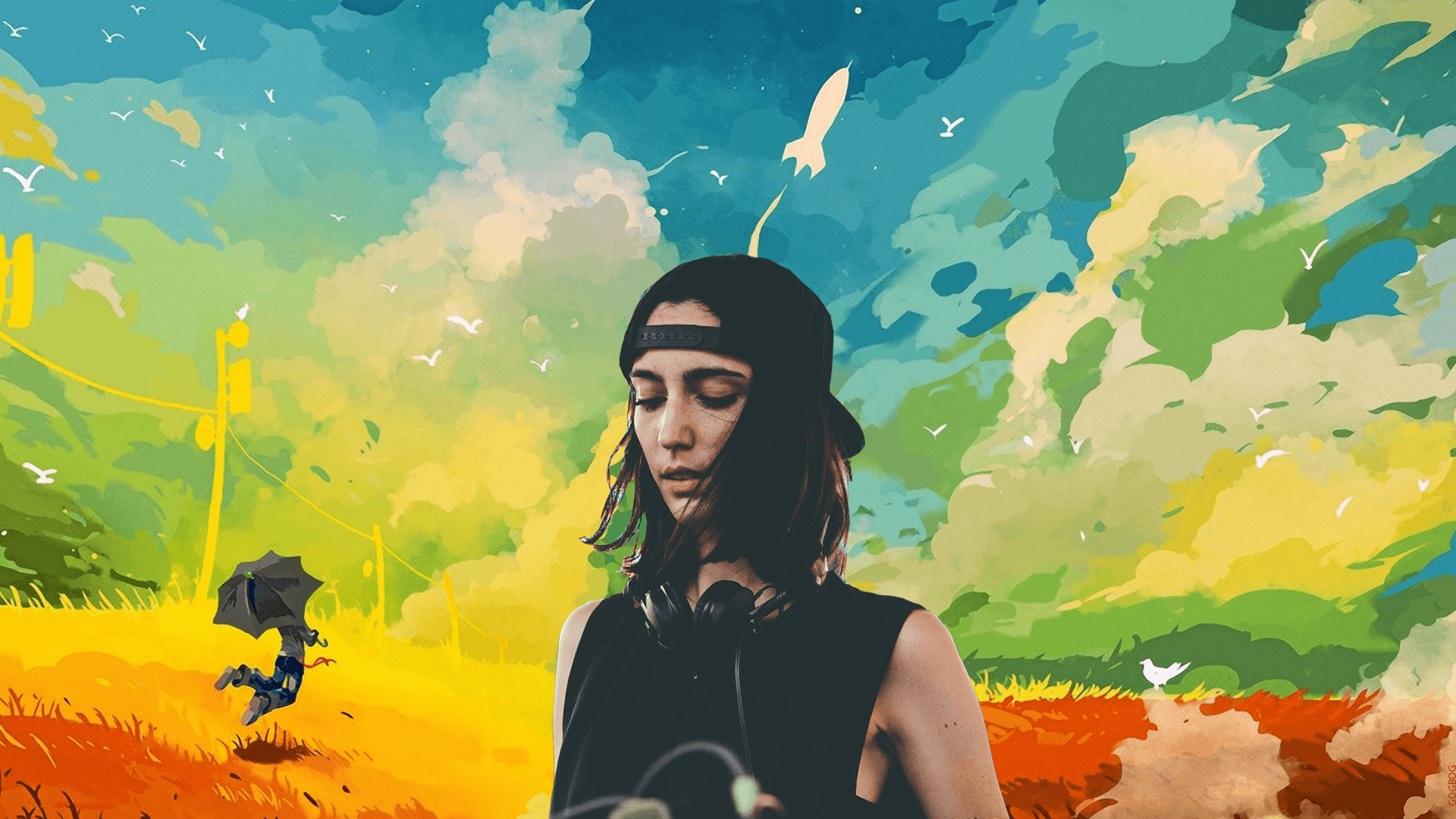 Amelie Lens Wallpaper 1920x1080 ACID BEAUTY