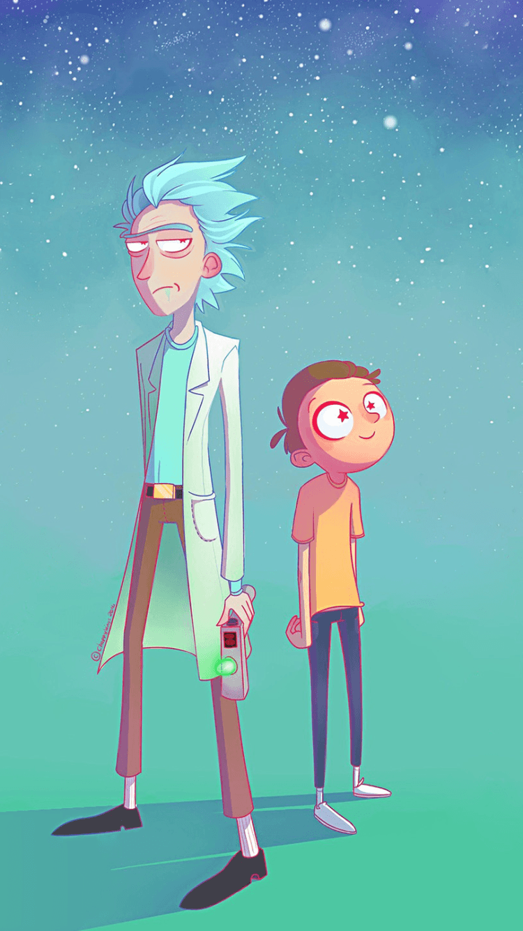 TV Show Rick And Morty (750x1334) Wallpaper
