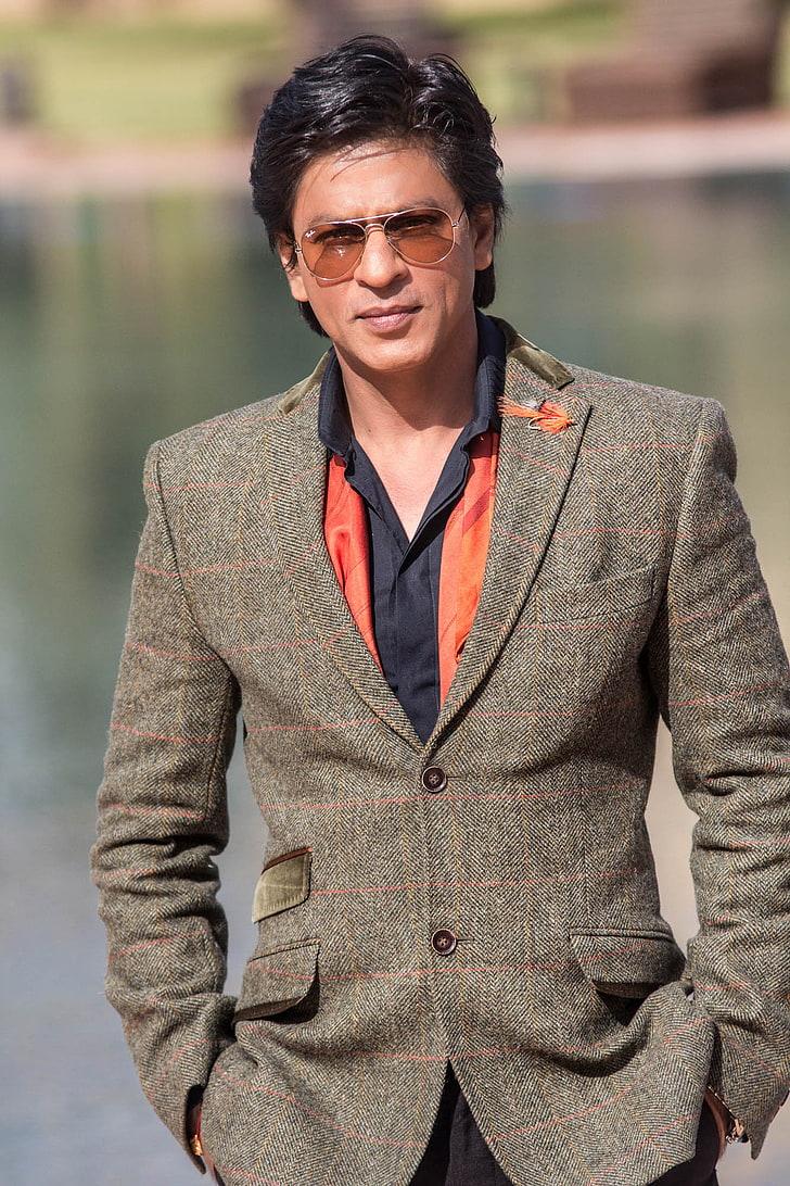 HD wallpaper: Shahrukh Khan Bollywood King, one person, adult, fashion, clothing