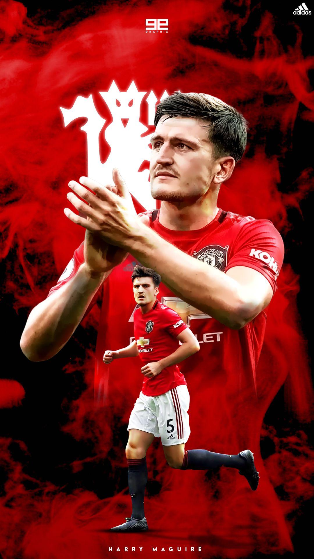 Harry Maguire. Manchester United. Manchester united fans