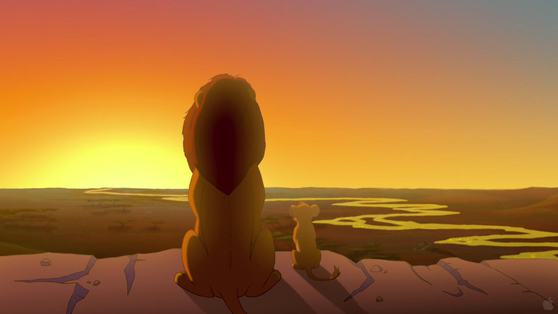 The Lion King Wallpaper King Father And Son, HD Wallpaper