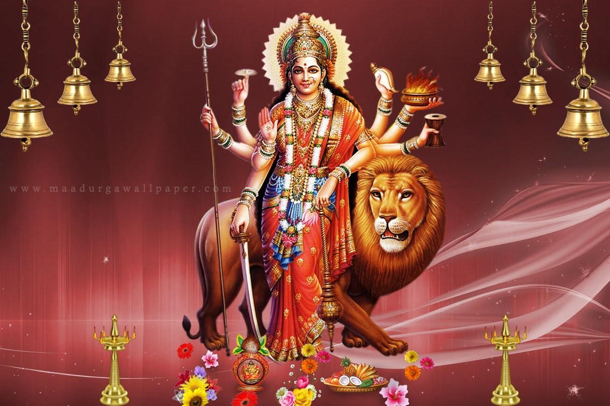 Sherawali Mata HD Wallpaper Durga 4k Hd, Download