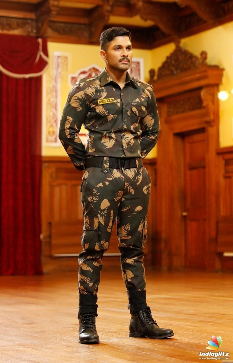 Allu arjun army dress image