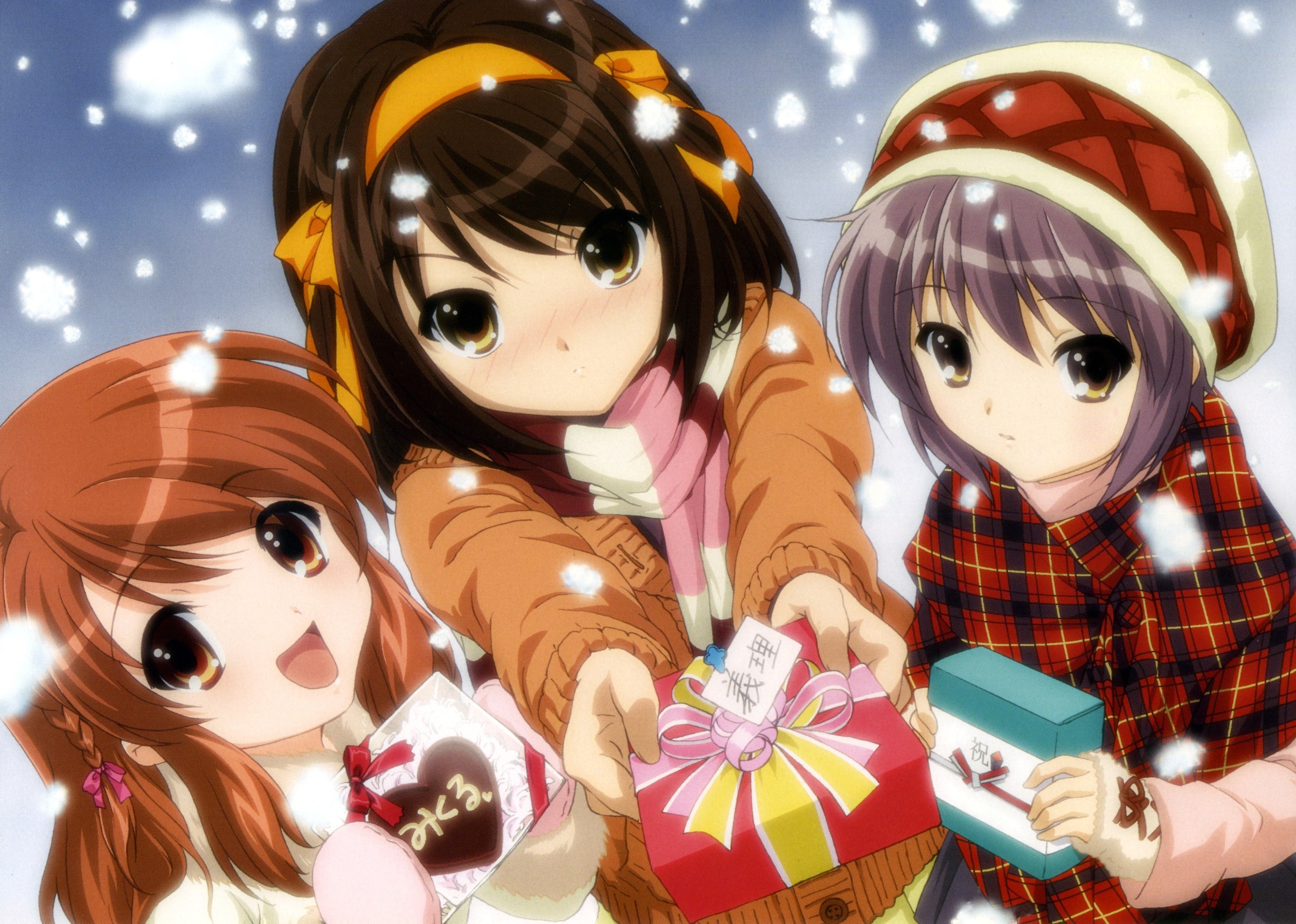 The melancholy of haruhi suzumiya, Girls, Presents