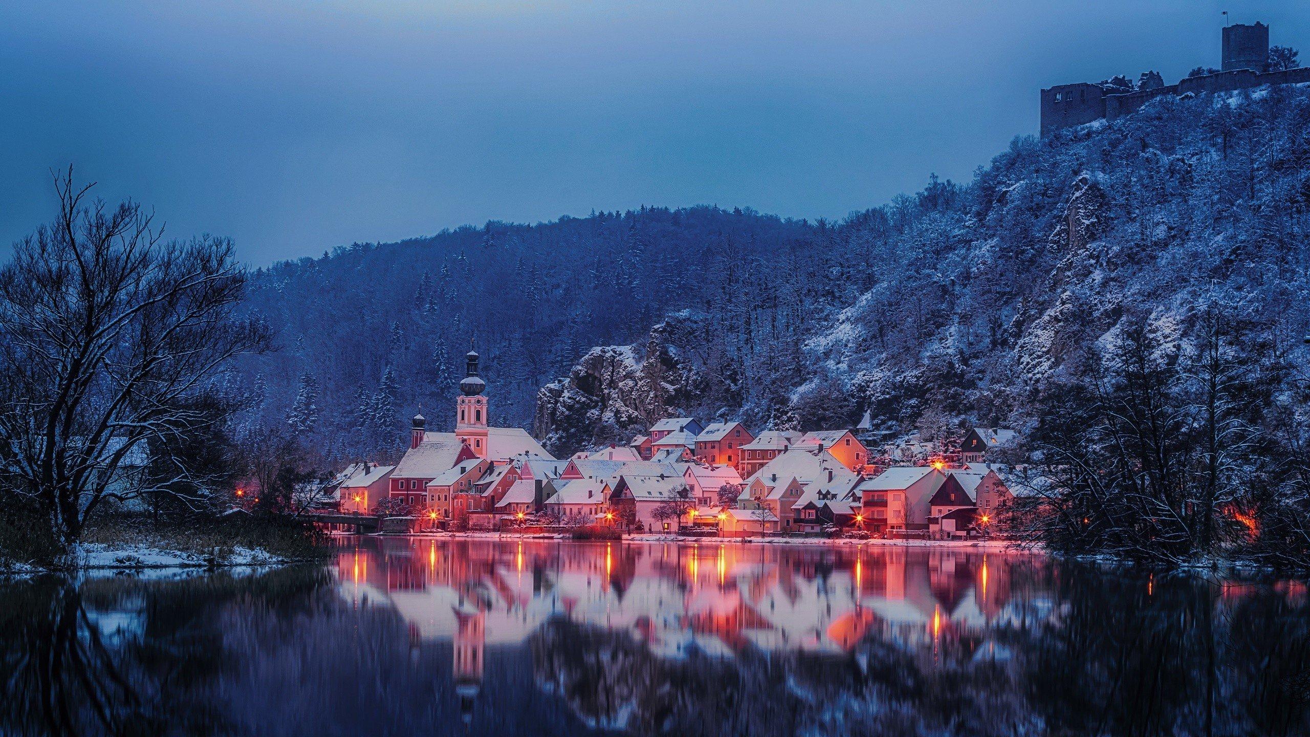 Germany, Bavaria, Winter HD Wallpaper / Desktop and Mobile Image