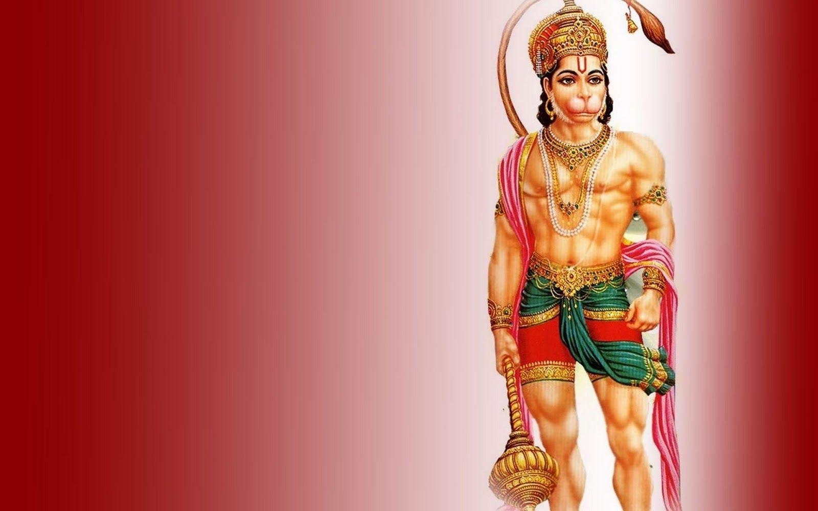 Hanuman Wallpaper HD Standing, Best Background Image, HD Wallpaper