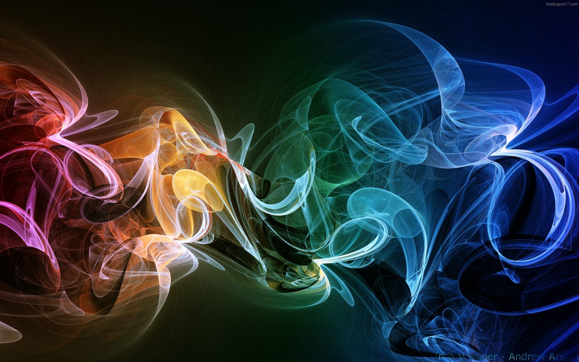Download 1920x1200 Smoke Abstracts Wallpaper HD