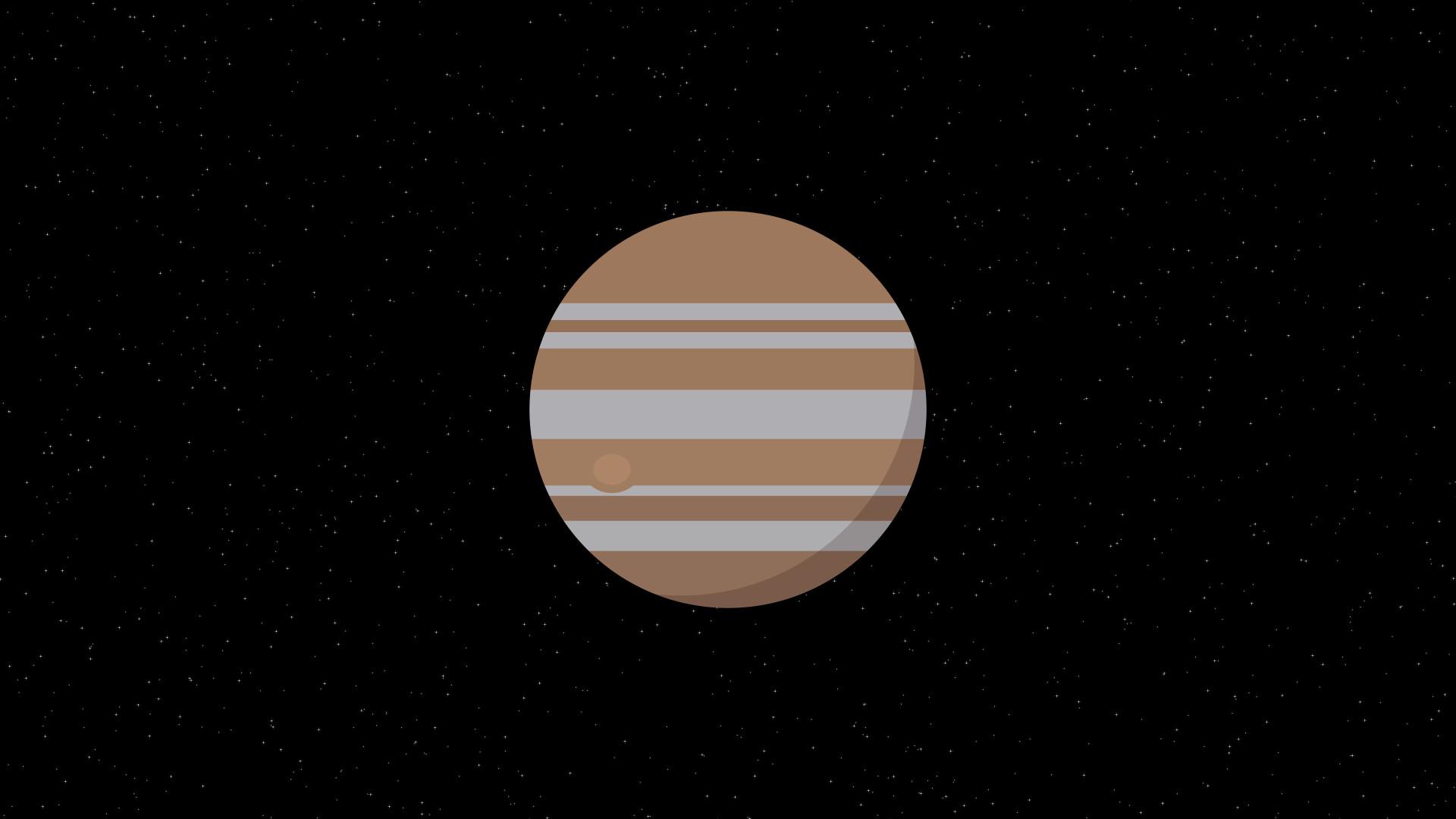 Jupiter Planet Minimalism 4k Laptop Full HD 1080P