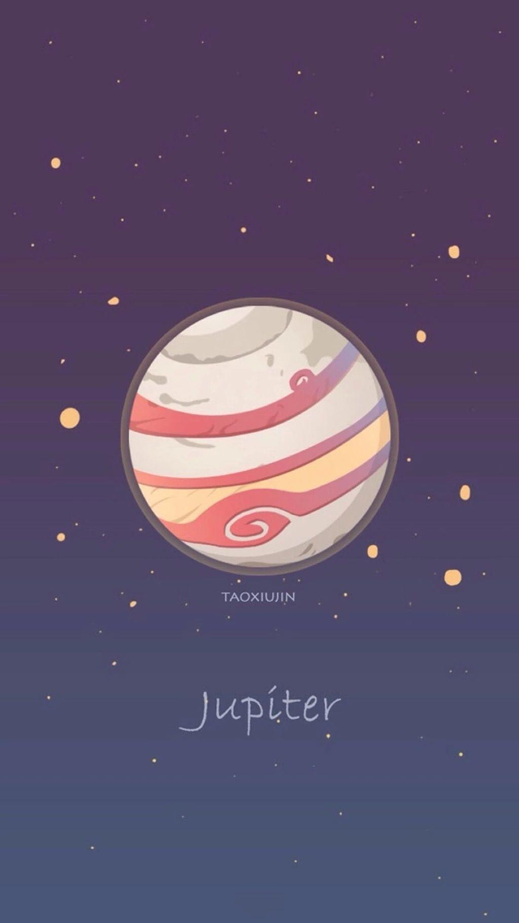 Jupiter. Planets wallpaper, Galaxy wallpaper, iPhone wallpaper