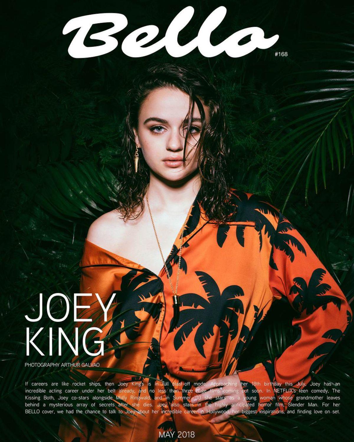 JOEY KING in Bello Magazine, May 2018
