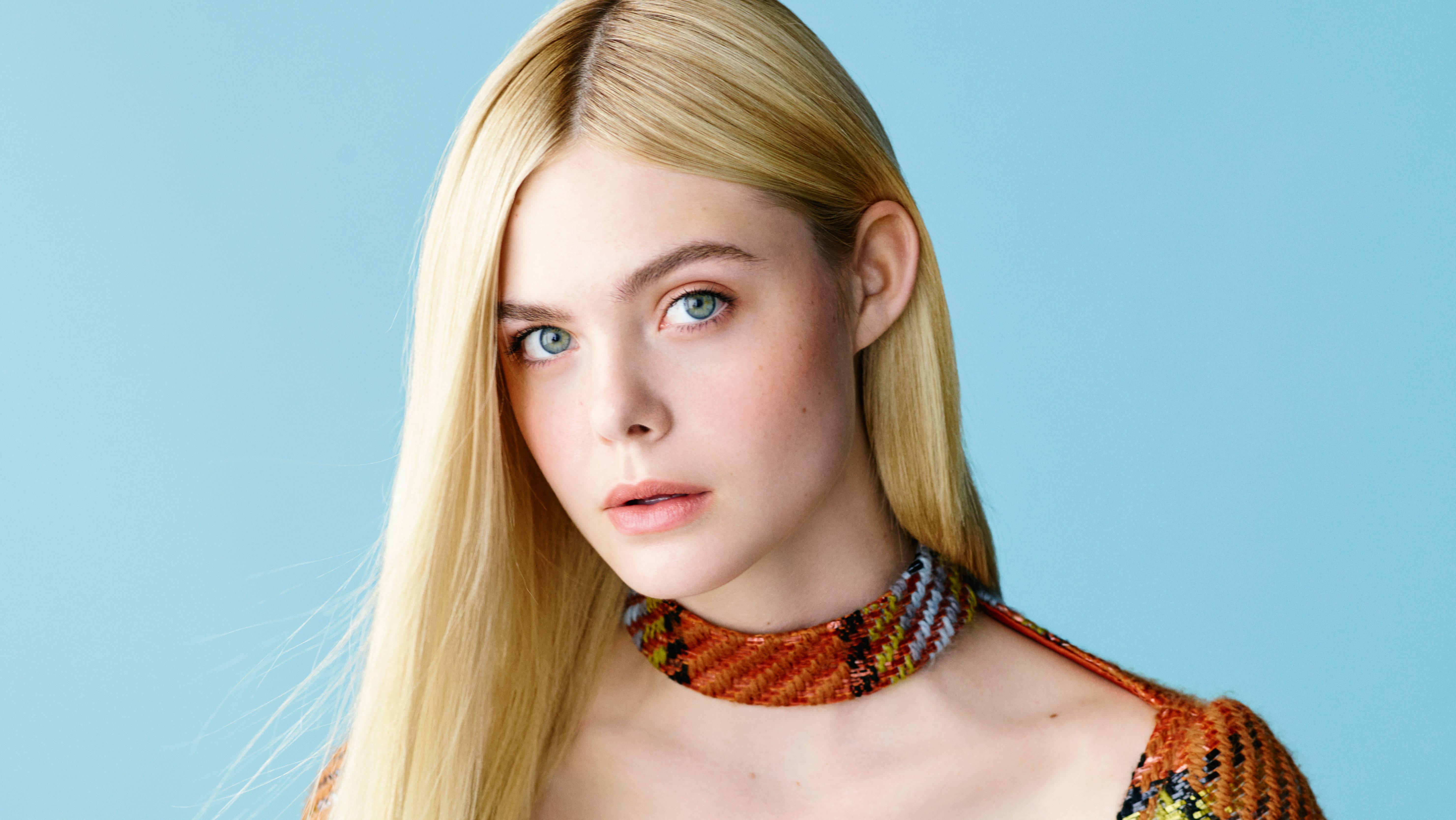 Elle Fanning 5k Retina Ultra HD Wallpaper. Background Image