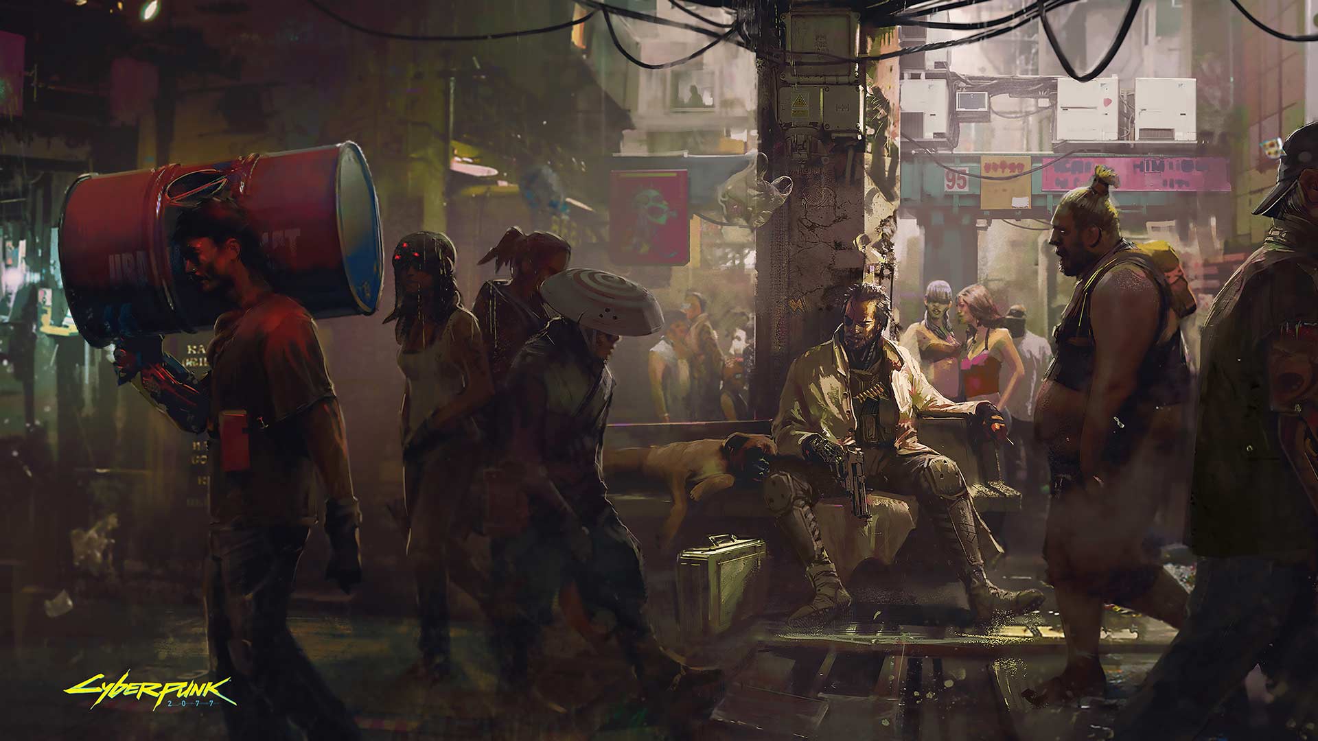 CD Projekt Red Has Released New Concept Art for Cyberpunk