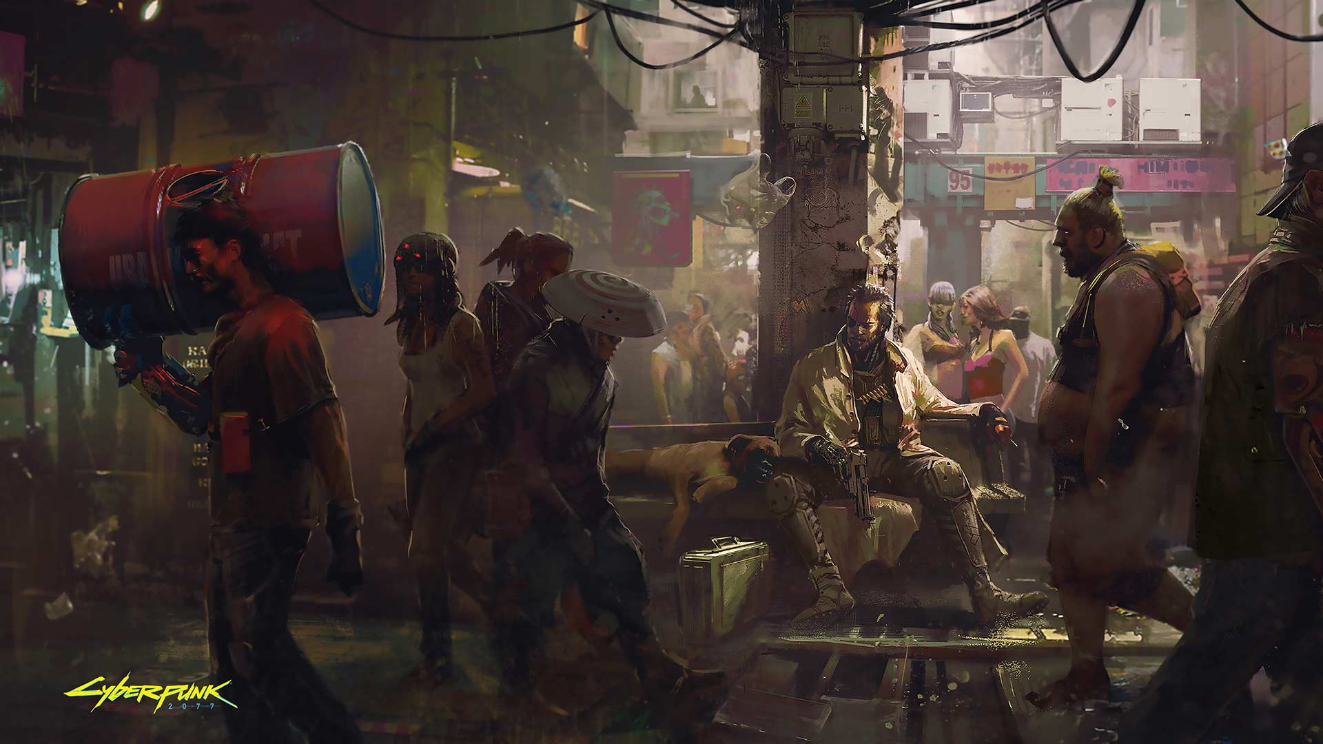 Cyberpunk 2077 Cool Concept Art Wallpaper, HD Games 4K Wallpapers, Images  and Background - Wallpapers Den