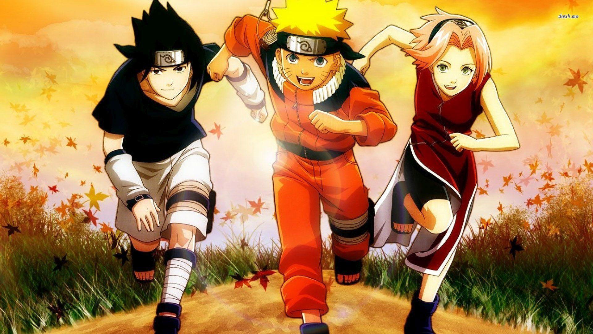 Sakura, Naruto and Sasuke wallpaper wallpaper