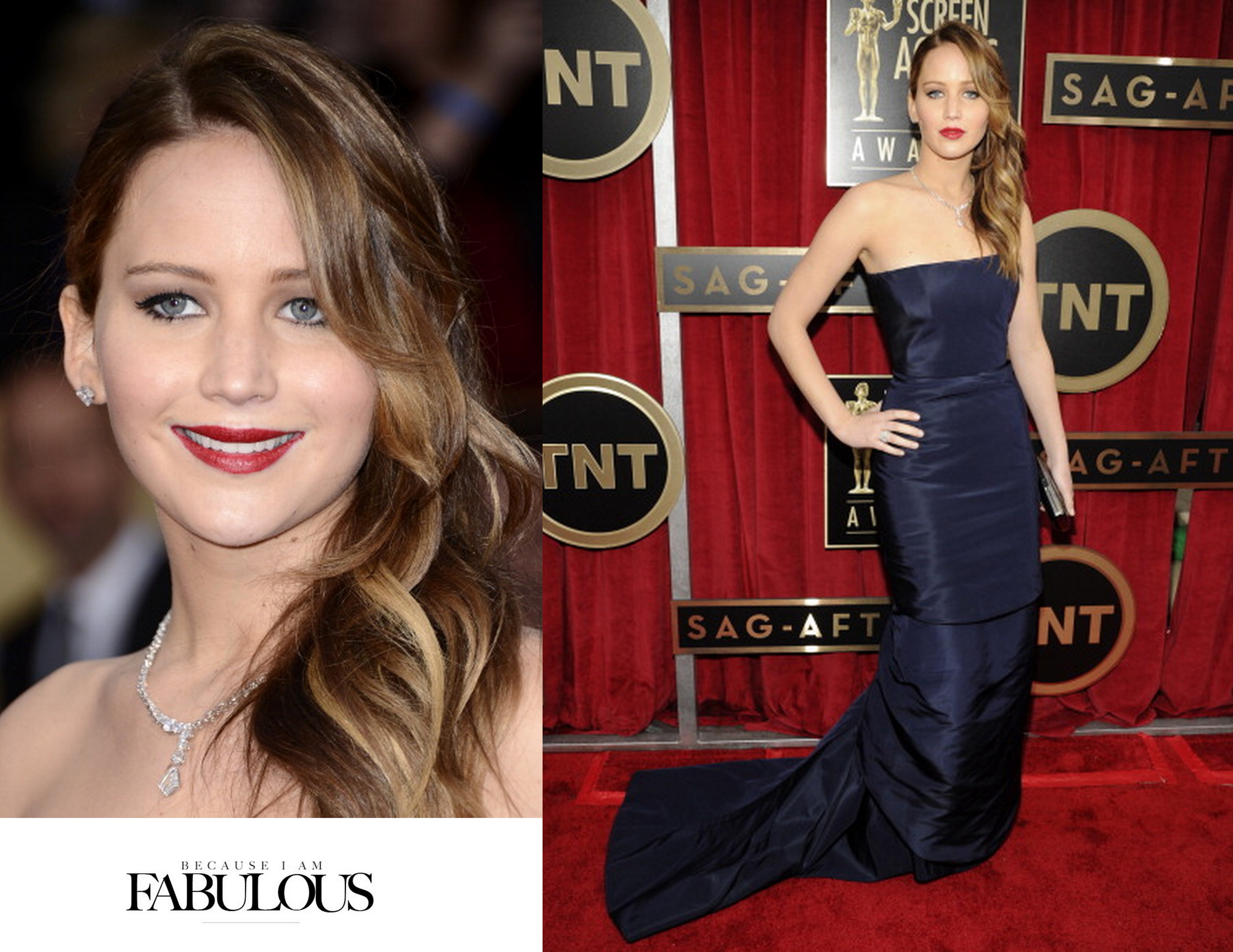 Download Jennifer Lawrence At SAG Awards: What Wardrobe