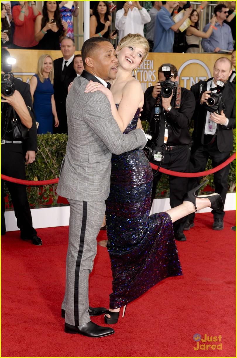 Jennifer Lawrence: Funny Faces after SAG Award Win!: Photo