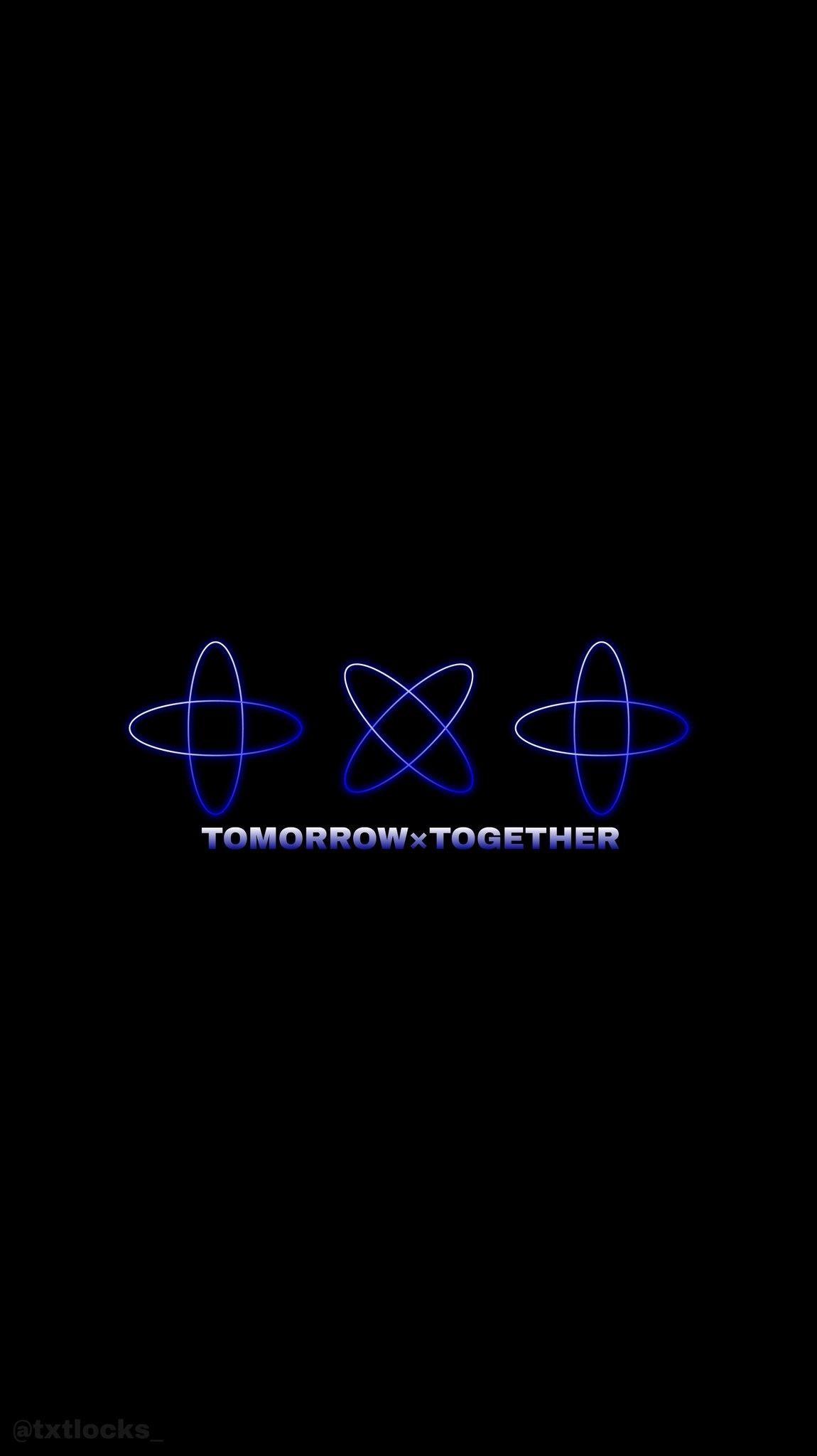 Tomorrow x together. Logo background, Kpop, Kdrama