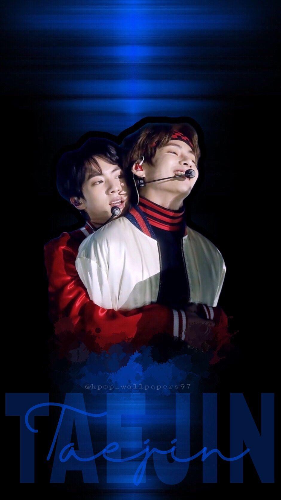 Taejin // Taehyun x Jin (BTS) - v jin bts