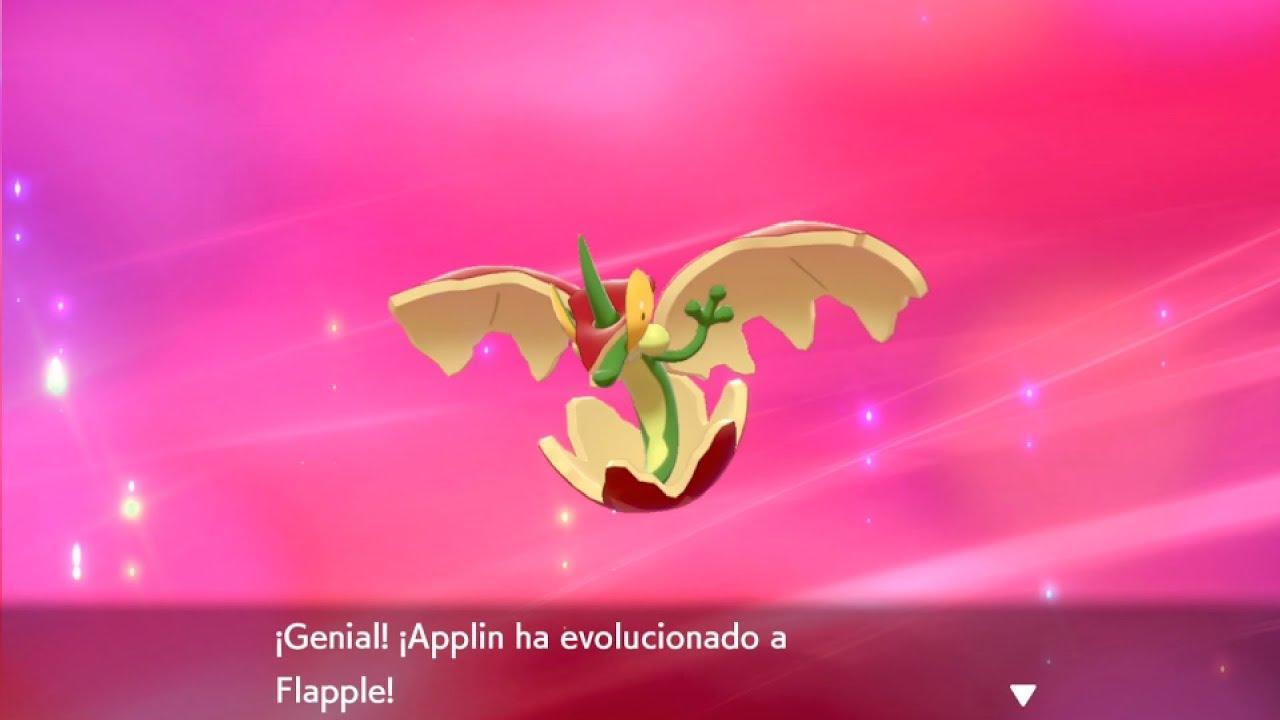 Pokemon Sword and Shield, How to evolve Applin in the game