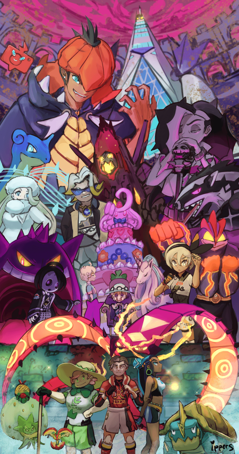 Flappleémon Sword & Shield Anime Image Board