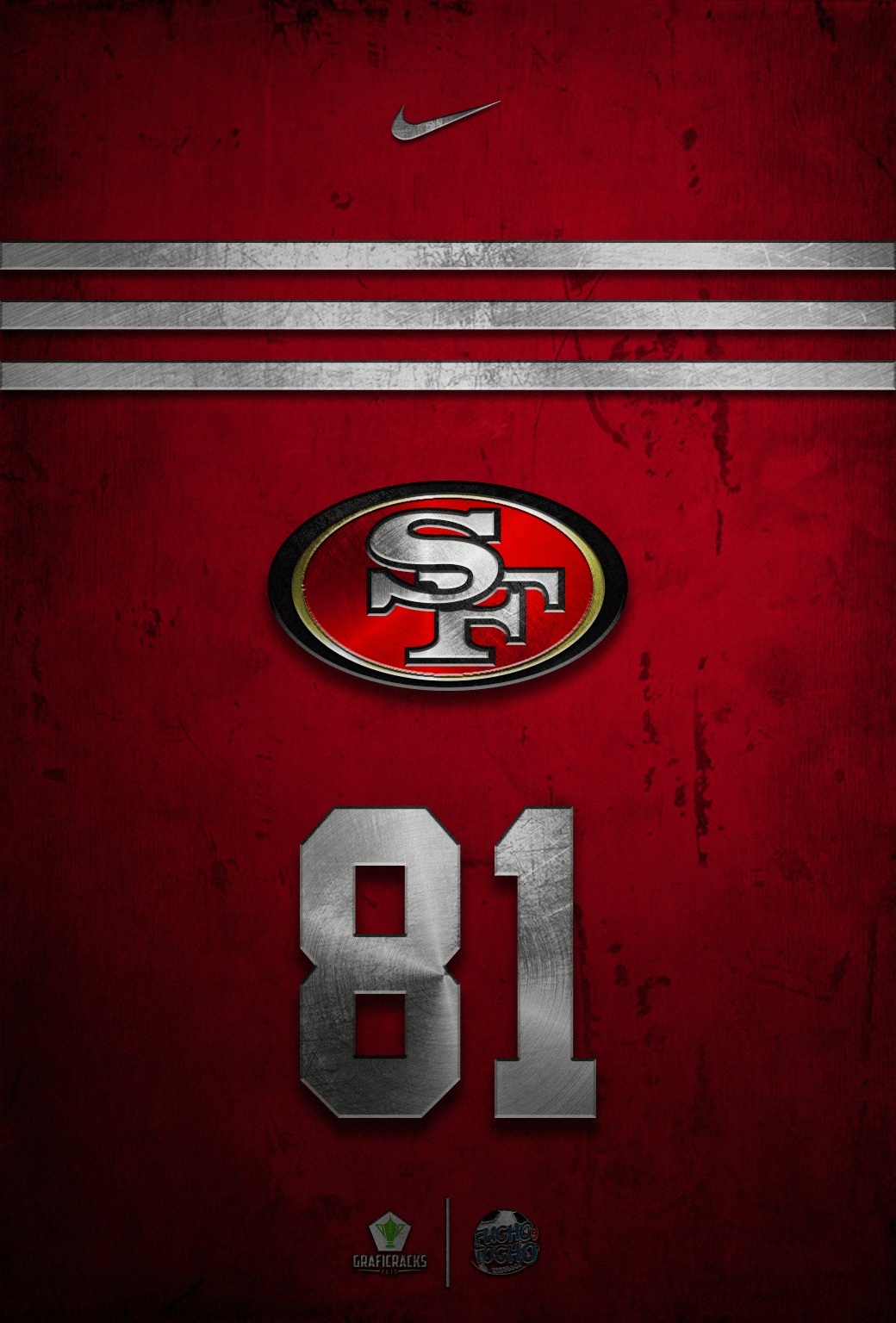 49Ers, san fransico, 49, football, red, sf, HD phone wallpaper