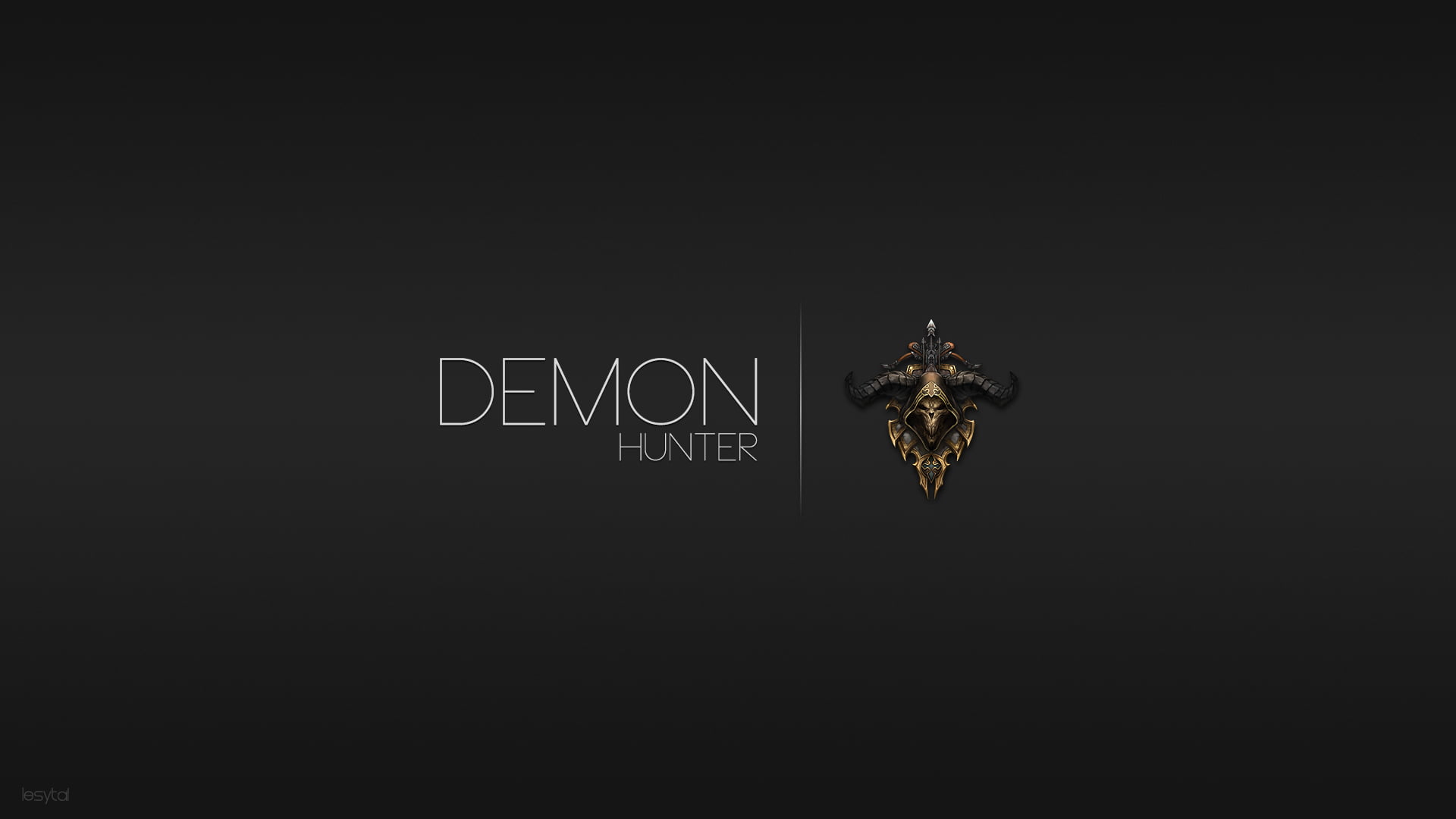 Demon Hunter logo, Diablo III, classes, video game