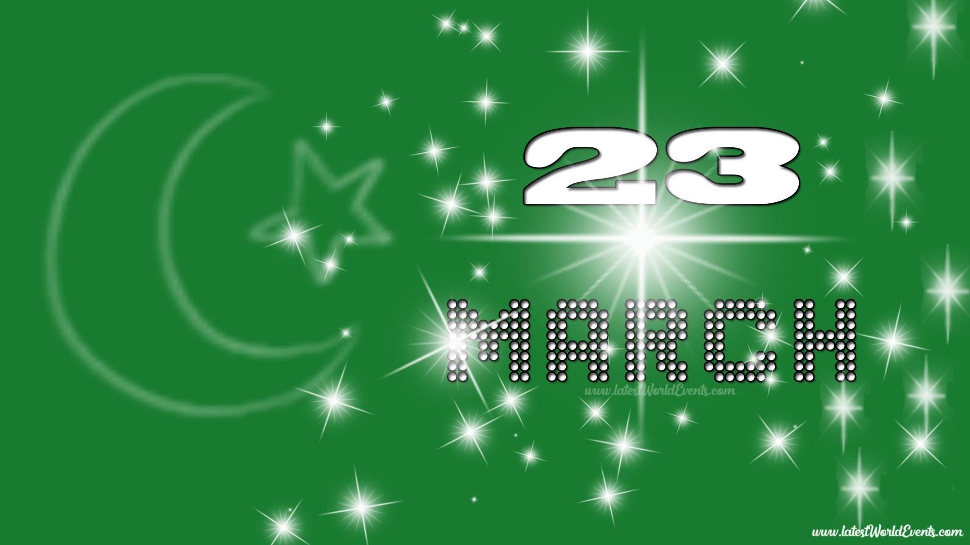 23rd March Resolution Day Wallpaper World Events
