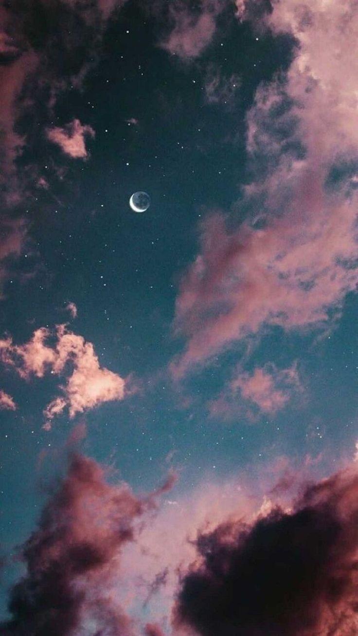 moonlight Wallpaper For iPhone's Background Sky