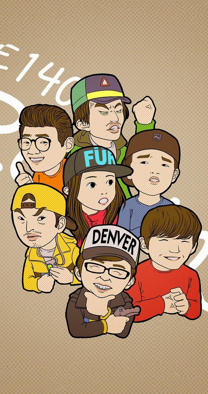 Running Man iPhone, Download Wallpaper