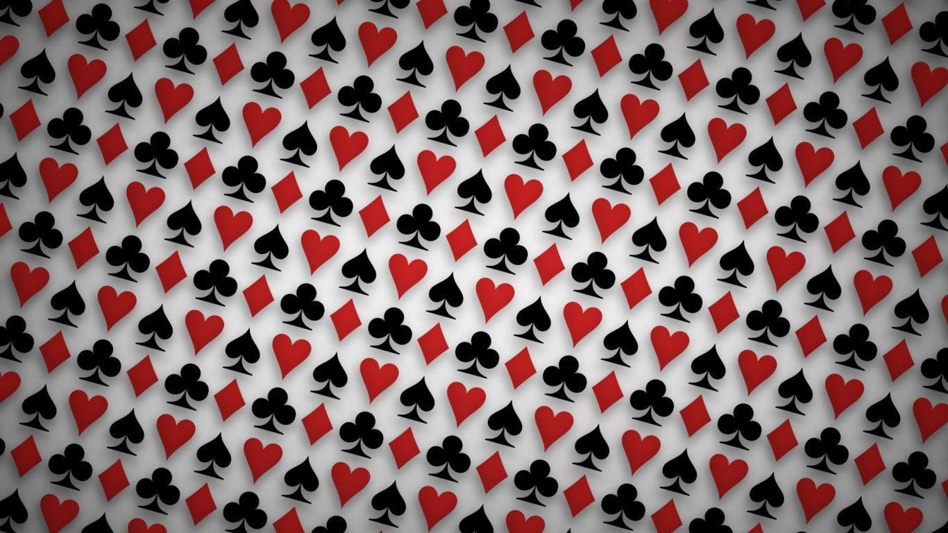 Playing Card Themed Artwork HD Wallpaper Free Download