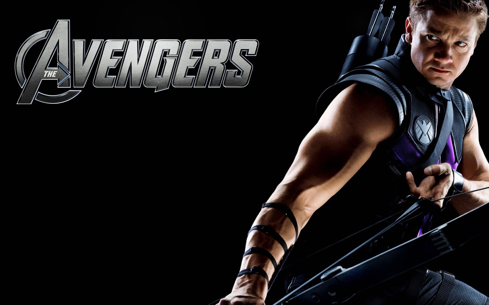 Desktop Wallpaper: The Avengers Hawkeye Clint Barton HD Wallpaper