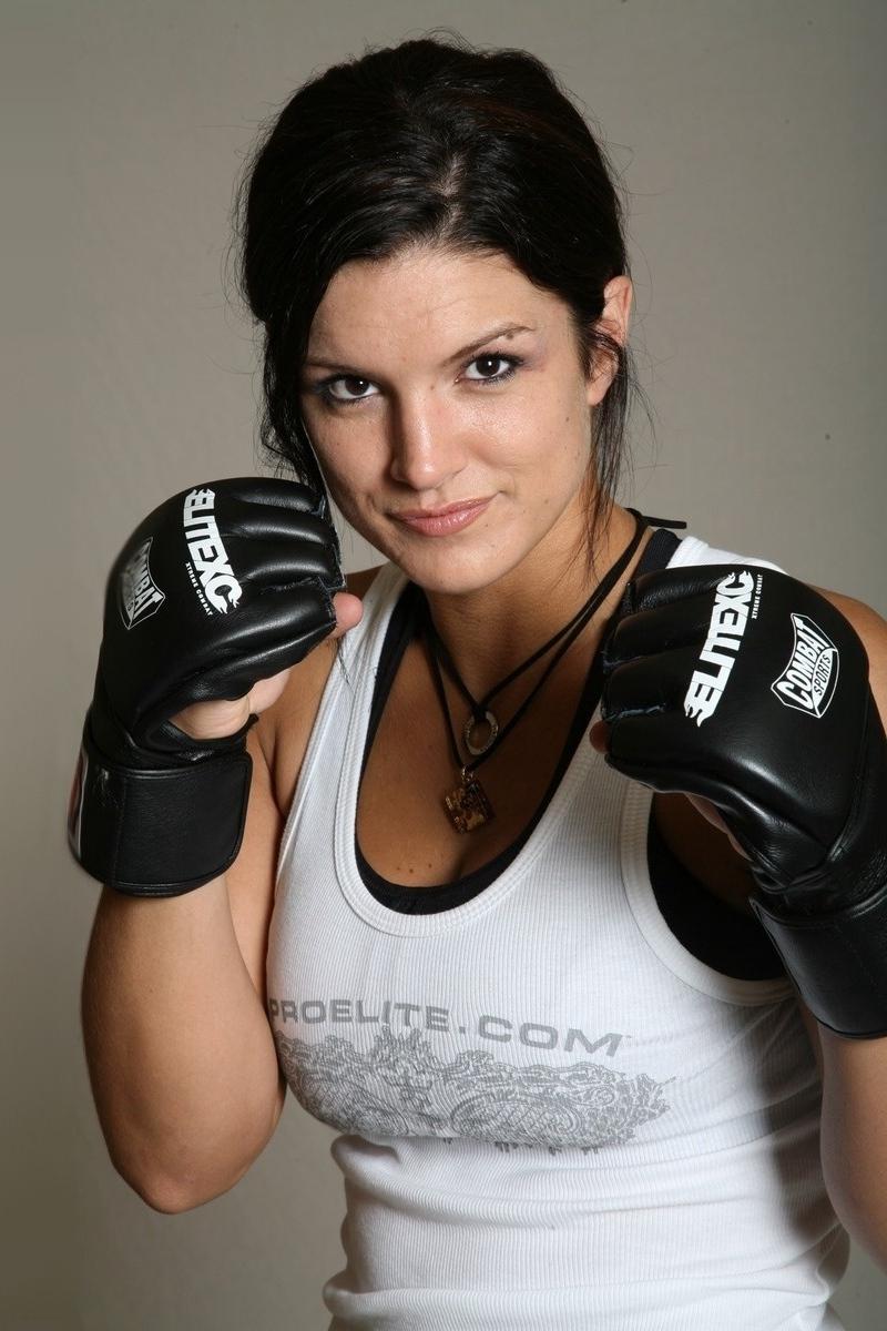 Download wallpaper 800x1200 champion ufc, gina carano